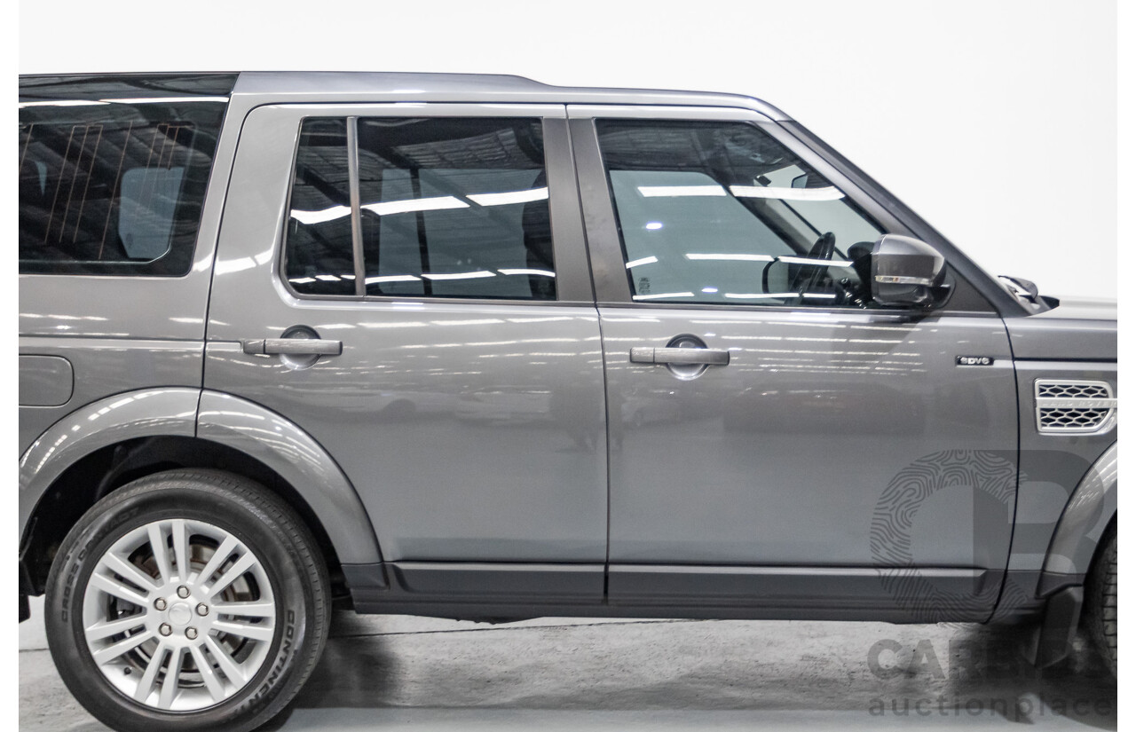 03/2014 Land Rover Discovery 4 3.0 SDV6 HSE (4x4) MY13 4D Wagon Corris Grey  Turbo Diesel 3.0L