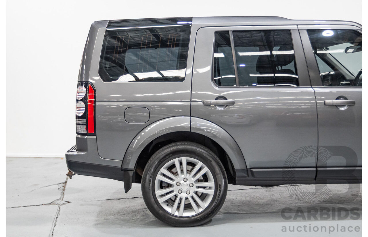 03/2014 Land Rover Discovery 4 3.0 SDV6 HSE (4x4) MY13 4D Wagon Corris Grey  Turbo Diesel 3.0L