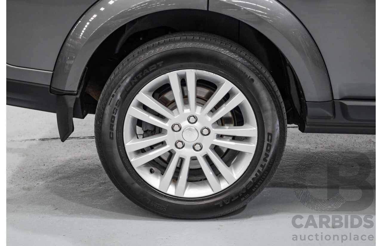 03/2014 Land Rover Discovery 4 3.0 SDV6 HSE (4x4) MY13 4D Wagon Corris Grey  Turbo Diesel 3.0L