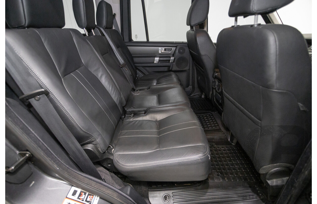 03/2014 Land Rover Discovery 4 3.0 SDV6 HSE (4x4) MY13 4D Wagon Corris Grey  Turbo Diesel 3.0L