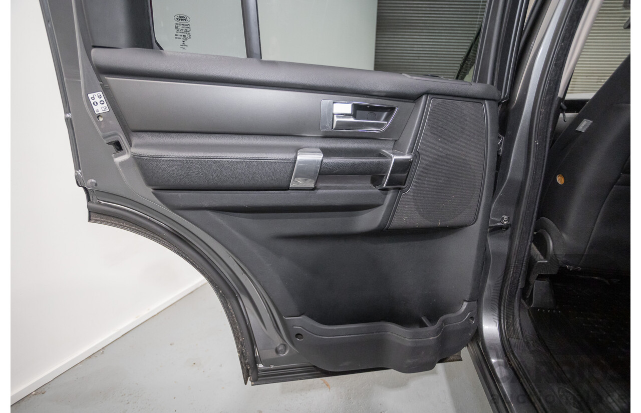 03/2014 Land Rover Discovery 4 3.0 SDV6 HSE (4x4) MY13 4D Wagon Corris Grey  Turbo Diesel 3.0L