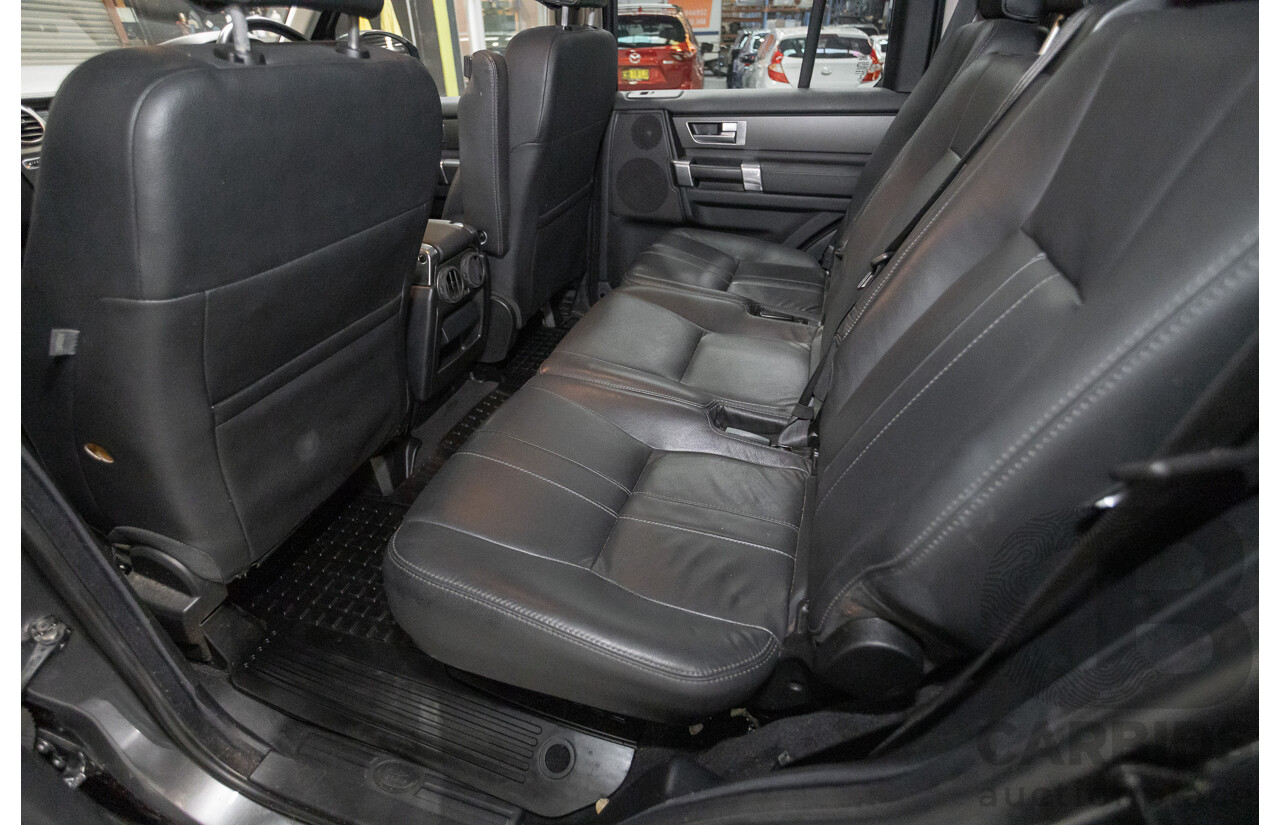 03/2014 Land Rover Discovery 4 3.0 SDV6 HSE (4x4) MY13 4D Wagon Corris Grey  Turbo Diesel 3.0L