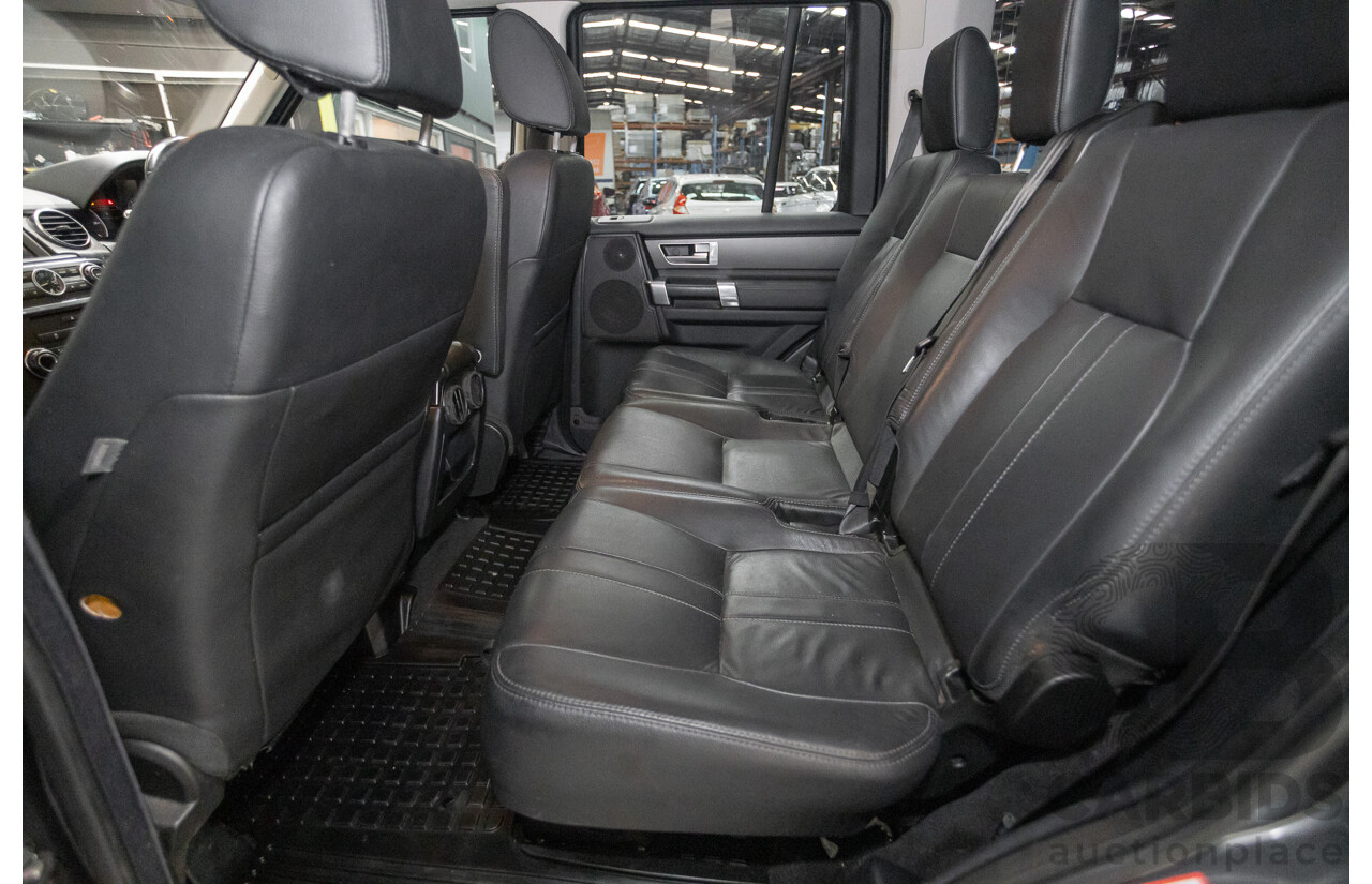 03/2014 Land Rover Discovery 4 3.0 SDV6 HSE (4x4) MY13 4D Wagon Corris Grey  Turbo Diesel 3.0L