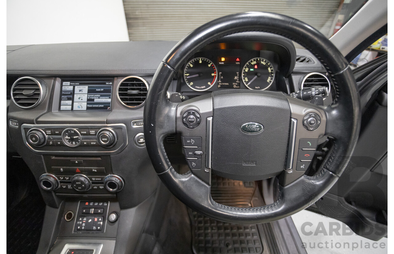 03/2014 Land Rover Discovery 4 3.0 SDV6 HSE (4x4) MY13 4D Wagon Corris Grey  Turbo Diesel 3.0L