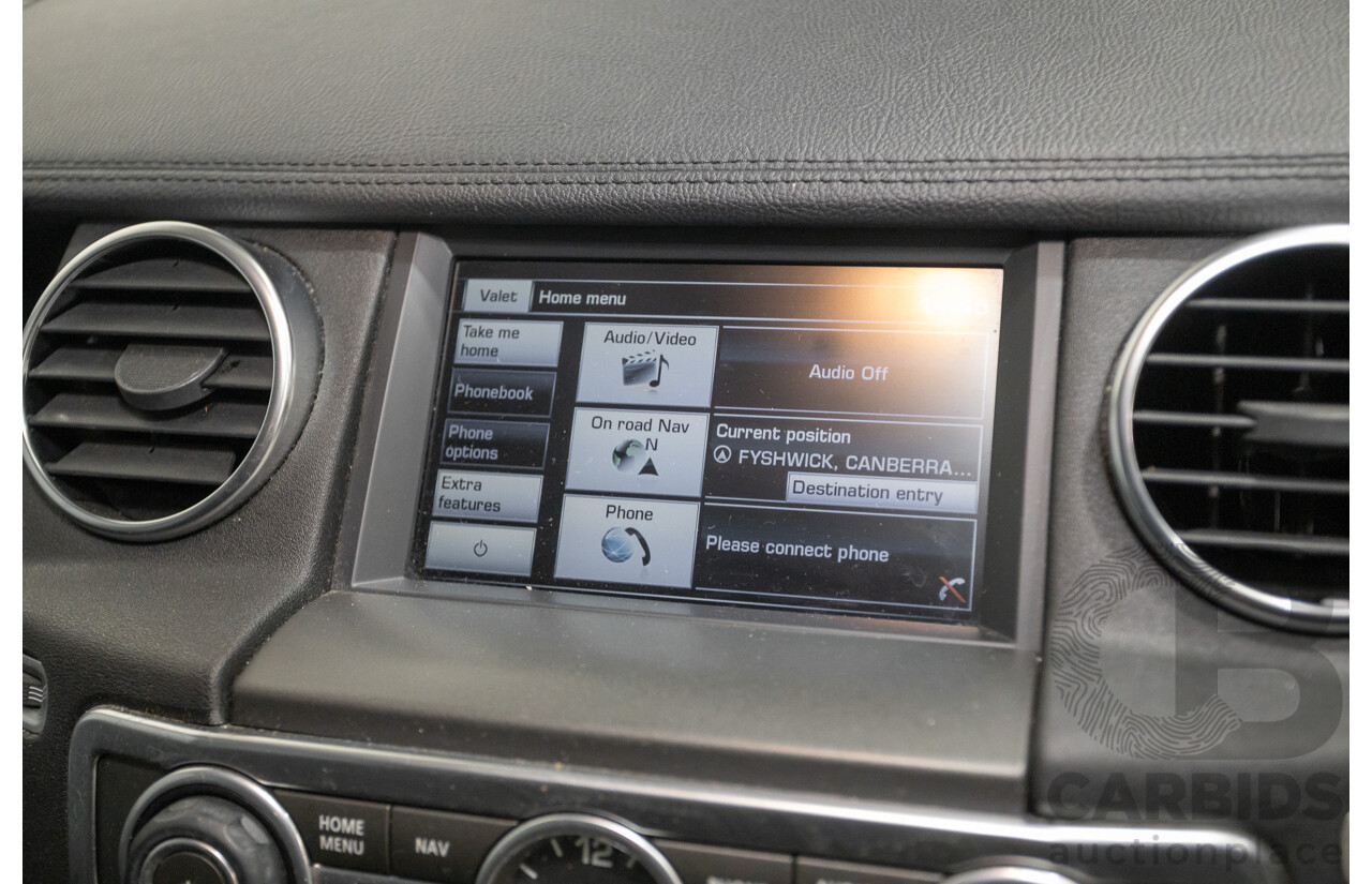 03/2014 Land Rover Discovery 4 3.0 SDV6 HSE (4x4) MY13 4D Wagon Corris Grey  Turbo Diesel 3.0L
