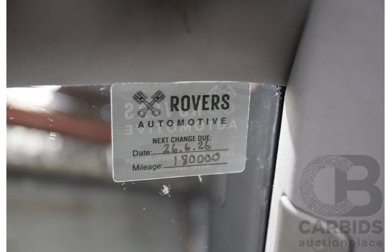 03/2014 Land Rover Discovery 4 3.0 SDV6 HSE (4x4) MY13 4D Wagon Corris Grey  Turbo Diesel 3.0L