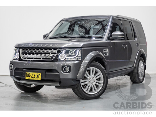 03/2014 Land Rover Discovery 4 3.0 SDV6 HSE (4x4) MY13 4D Wagon Corris Grey  Turbo Diesel 3.0L