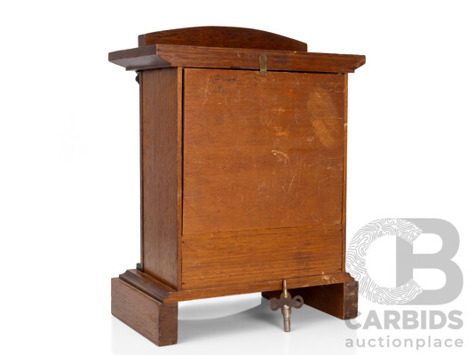 Oak Wm. L. Gilbert Mantle Clock