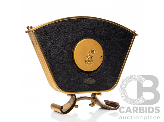 Vintage Brass Smiths Alarm Clock