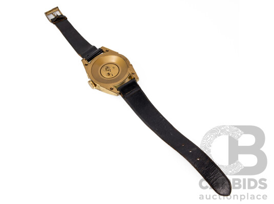Vintage Japanese Towncraft Wrist Watch Form Wall Clock