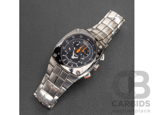 Seiko Sportura Automatic Kinetic Chronometer Watch, Ref: 7L22-0AD0