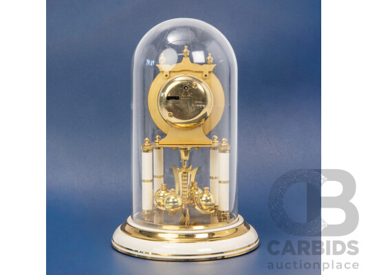 Vintage Schatz Done Top Anniversary Clock with Torsion Pendulum
