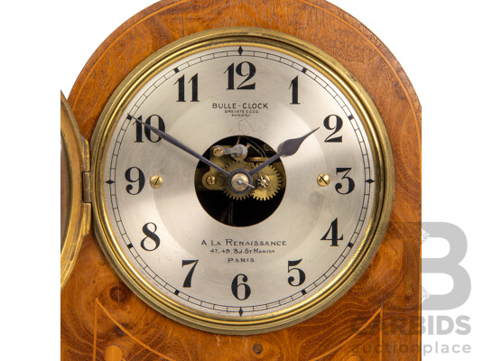 Late Edwardian French Bulle Clock