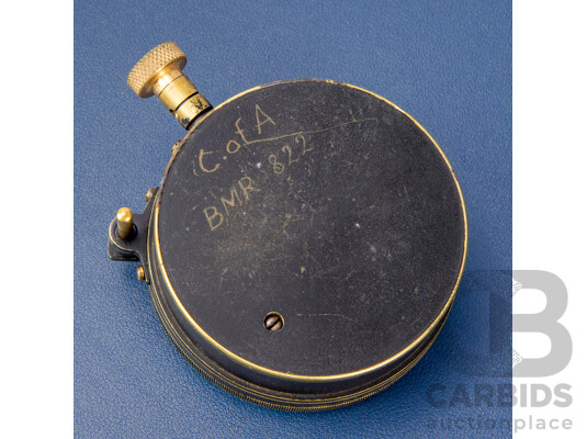 Antique Surveying Aneroid Barometer by N.H.Seward Pty Ltd