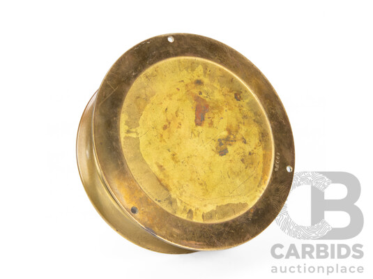Vintage Brass Chelsea Porthole Clock