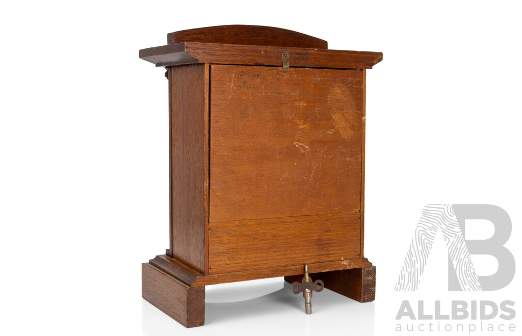 Oak Wm. L. Gilbert Mantle Clock