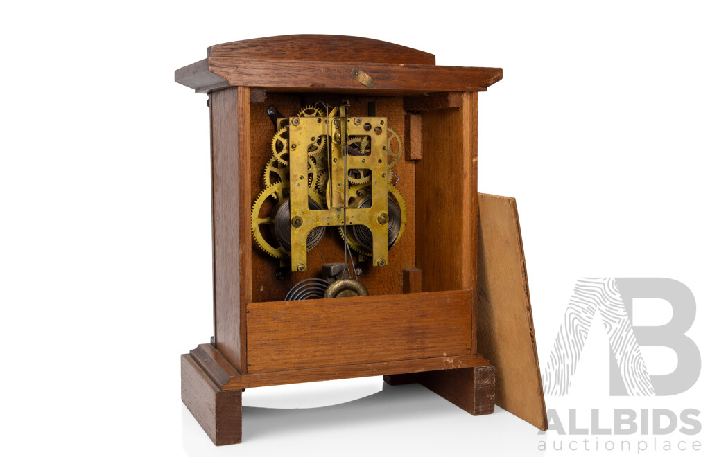 Oak Wm. L. Gilbert Mantle Clock
