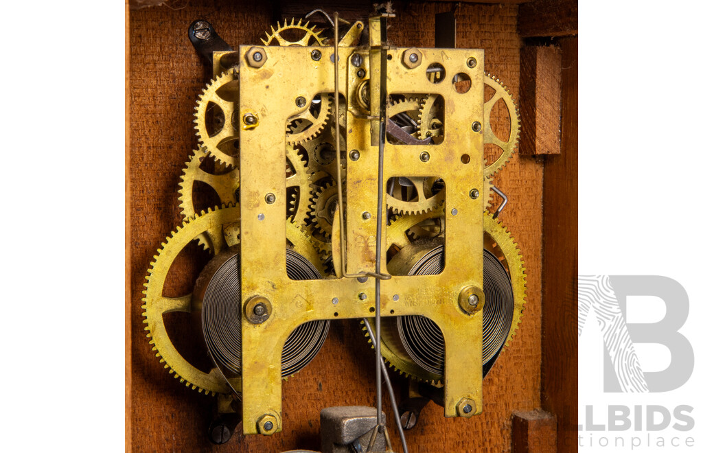 Oak Wm. L. Gilbert Mantle Clock