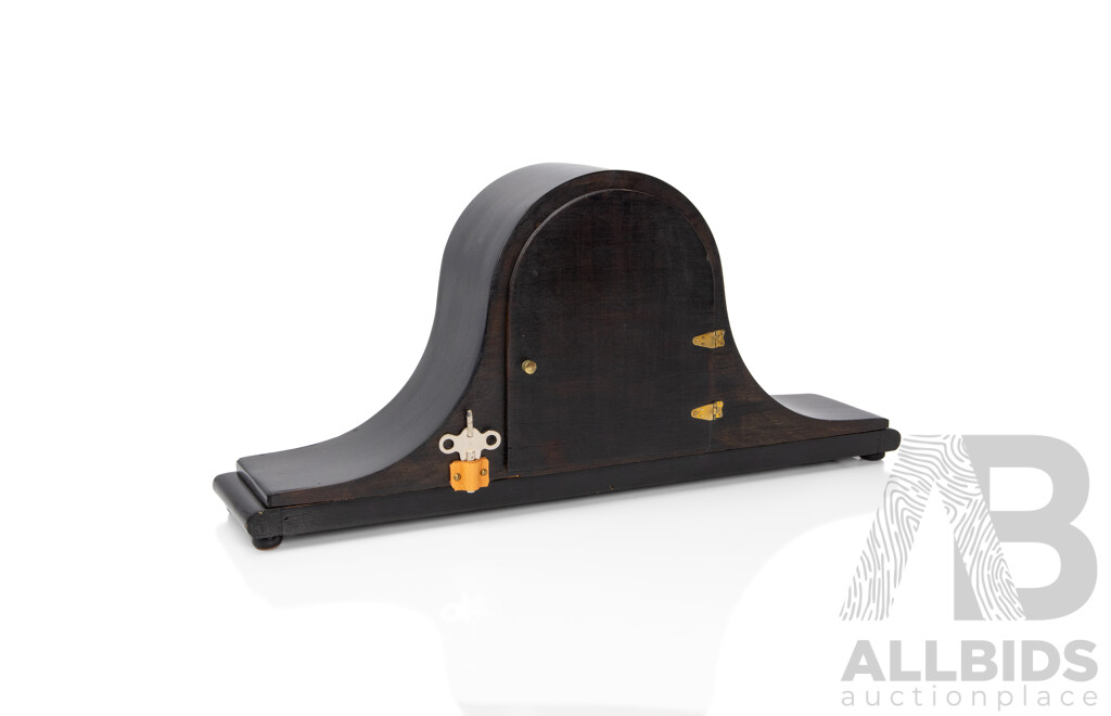Timber Cased Sessions Mantle Clock
