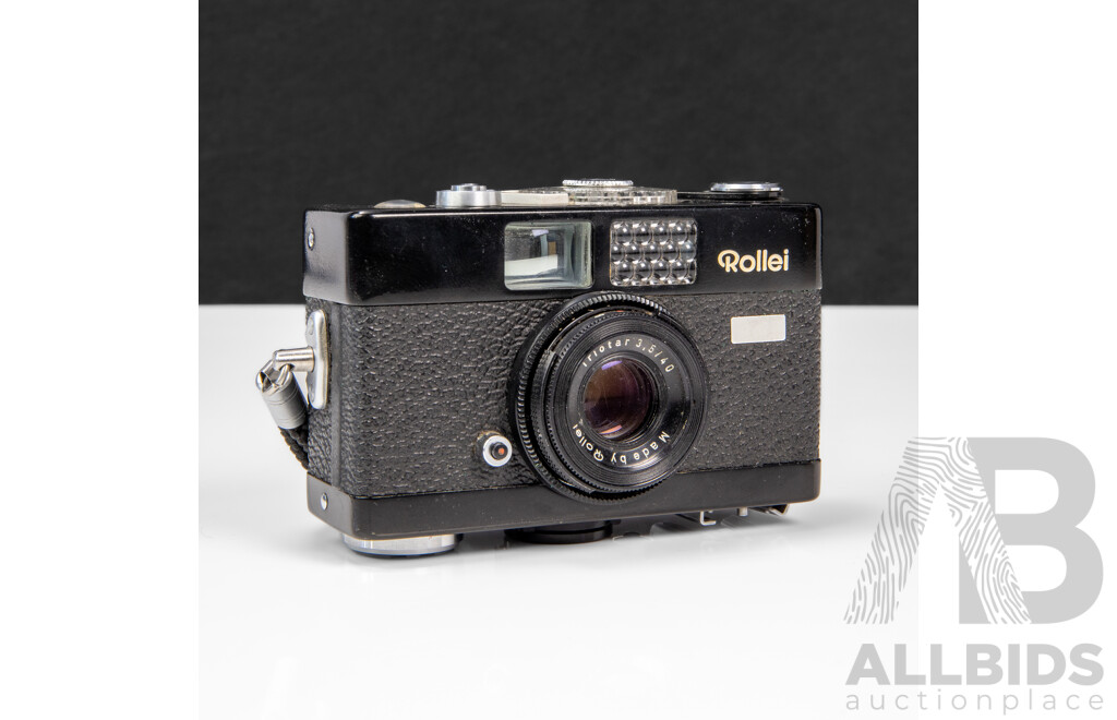 Rollei B35 35mm Film Camera with Triotar 40mm F/3.5 Lens