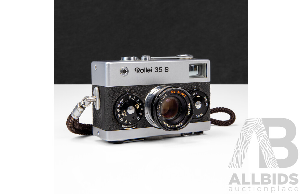 Rollei 35 S 35mm Film Camera with Sonnar 40mm F/2.8 Lens