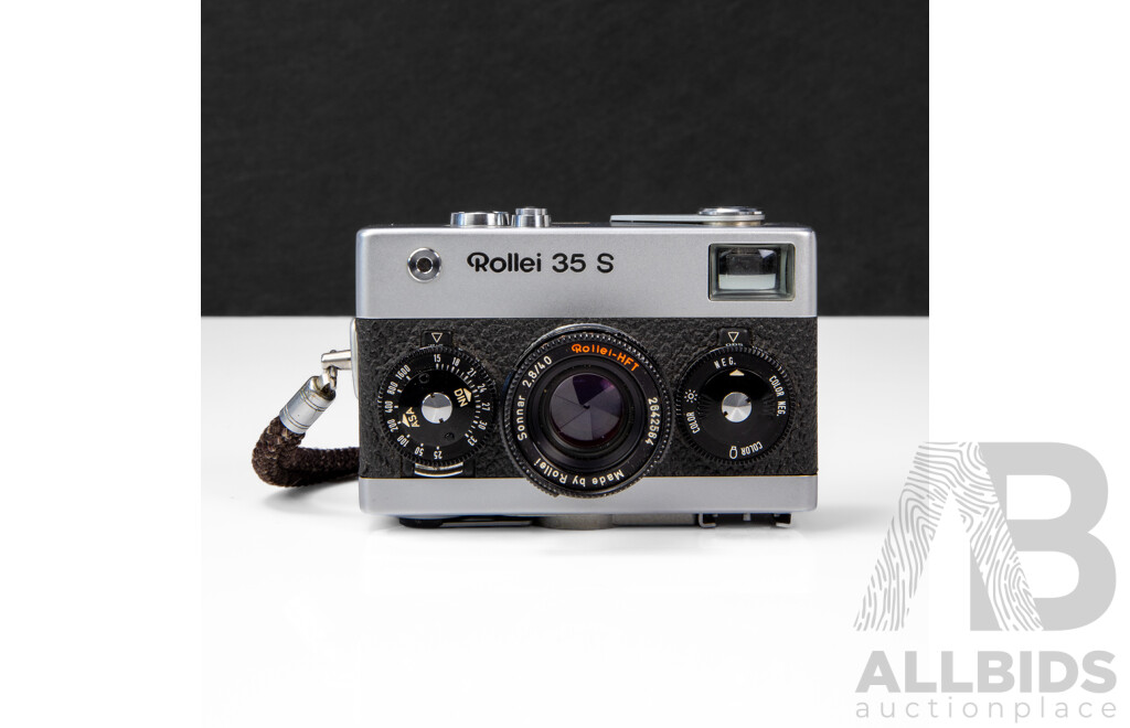 Rollei 35 S 35mm Film Camera with Sonnar 40mm F/2.8 Lens
