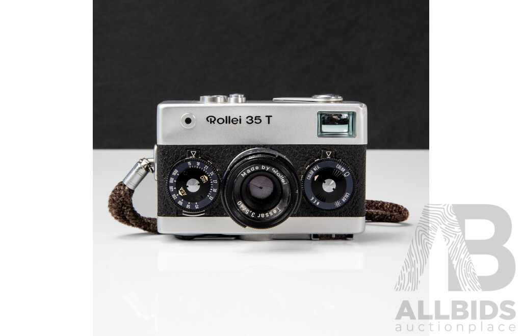 Rollei 35 T 35mm Film Camera with Tessar 40mm F/3.5 Lens