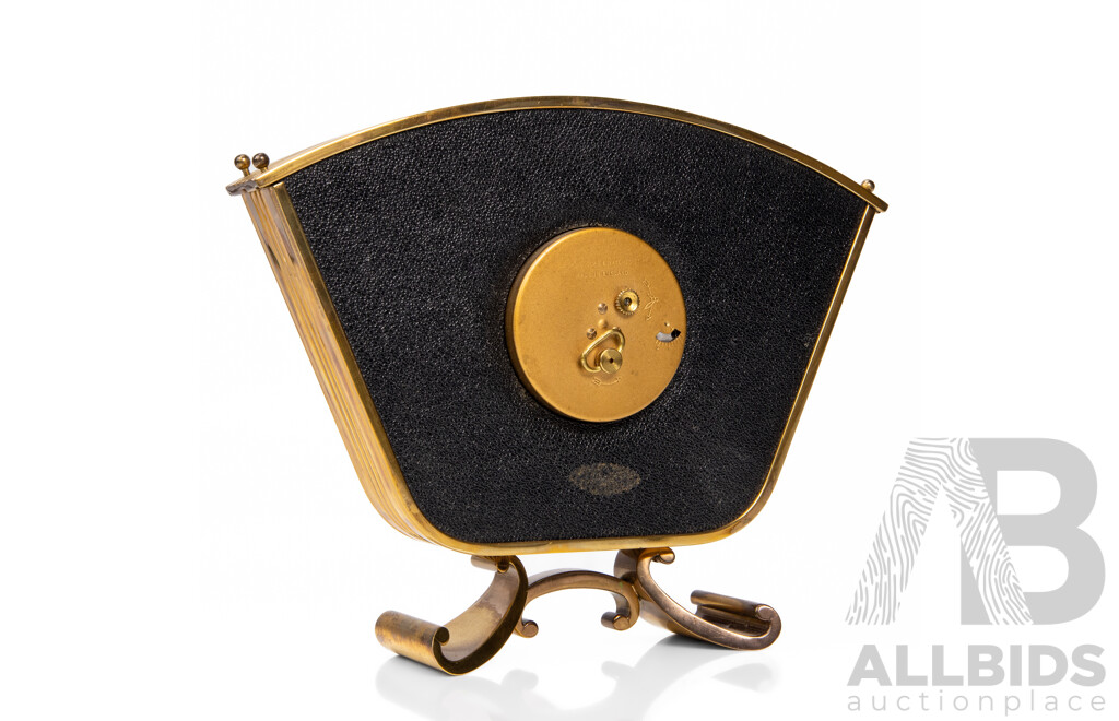 Vintage Brass Smiths Alarm Clock