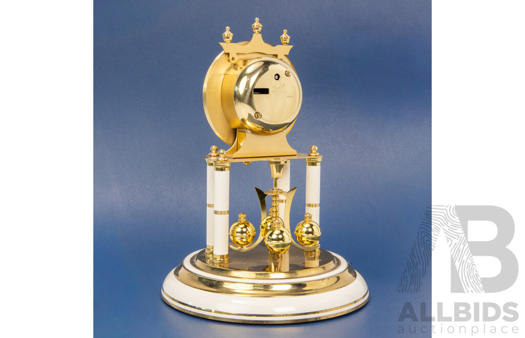 Vintage Schatz Done Top Anniversary Clock with Torsion Pendulum