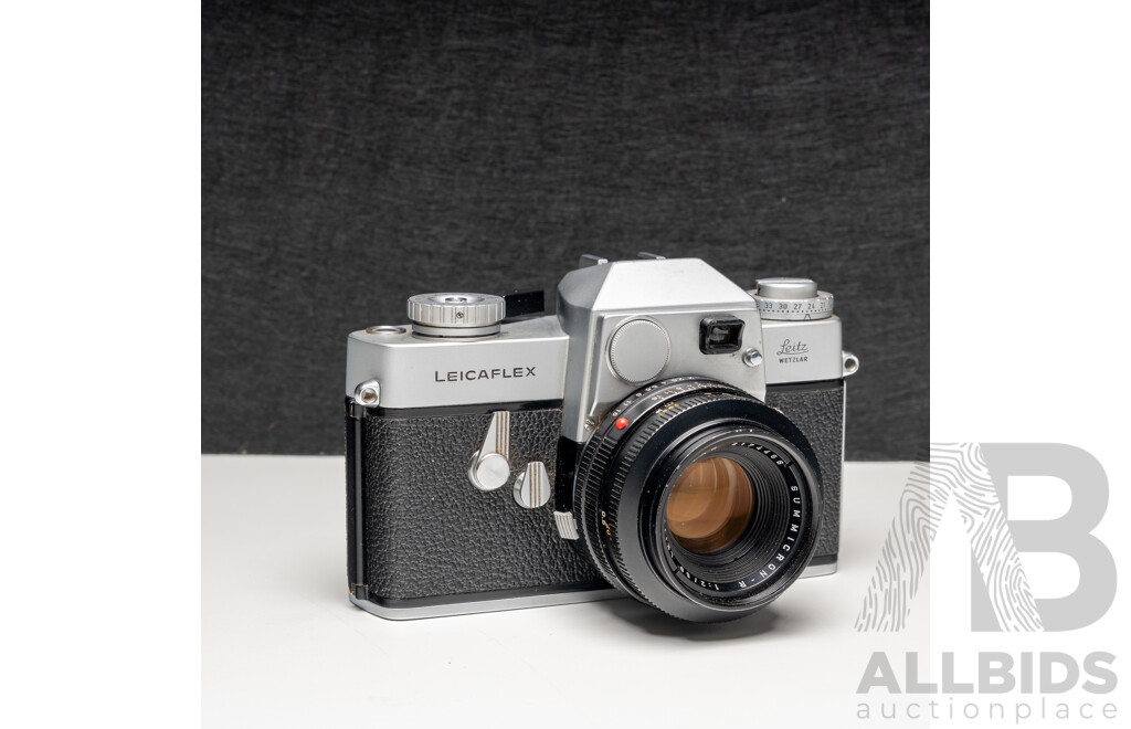 Leicaflex 35mm SLR Camera with Leitz Wetzlar Summicron-R 50mm F2 Lens