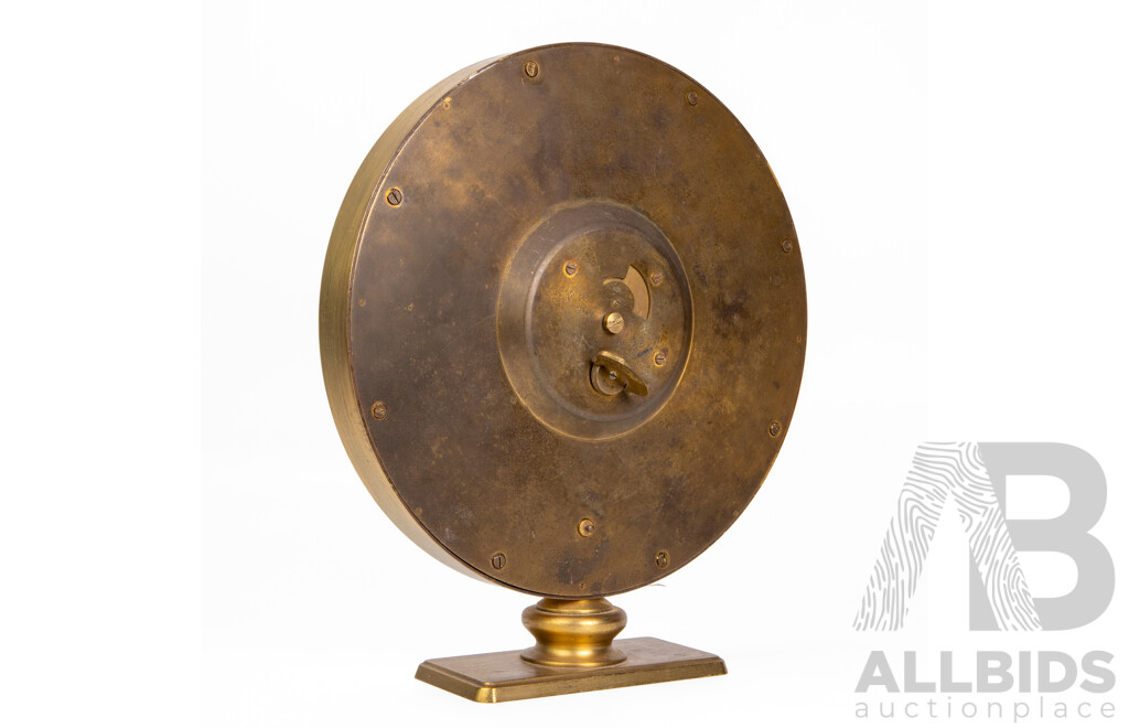 Vintage World Time Desk Clock by Heinrich Möller for Kienzle