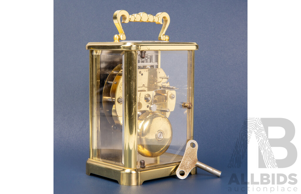 Vintage Aug. Schatz & Sons Carriage Clock