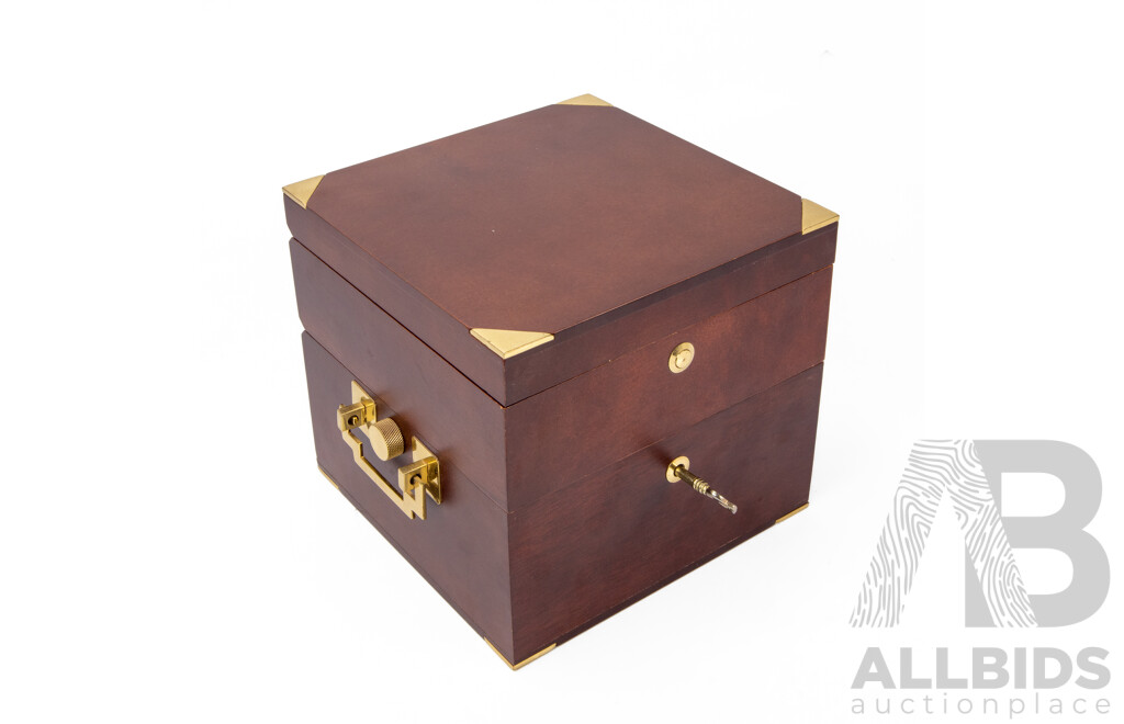 Franklin Mint Cased 'Age of Discovery' Chronometer, Circa 1992