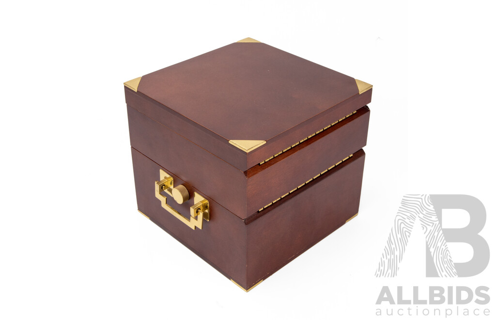 Franklin Mint Cased 'Age of Discovery' Chronometer, Circa 1992
