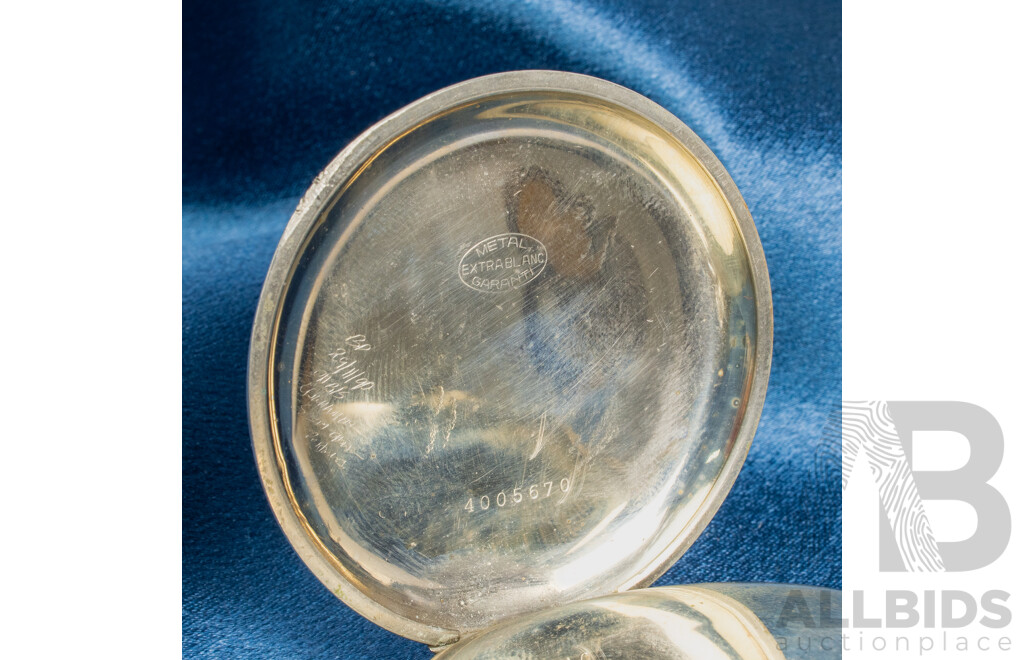 Vintage Swiss Made MOERIS Pocket Watch - 4005670