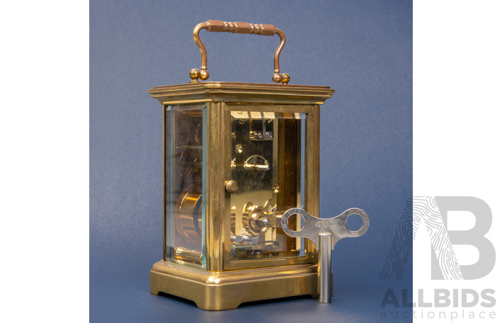 Matthew Norman Miniature Brass Carriage Clock