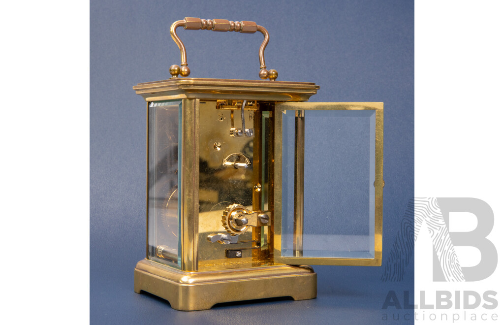 Matthew Norman Miniature Brass Carriage Clock