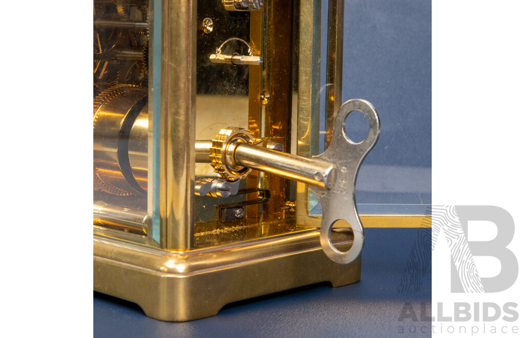 Matthew Norman Miniature Brass Carriage Clock