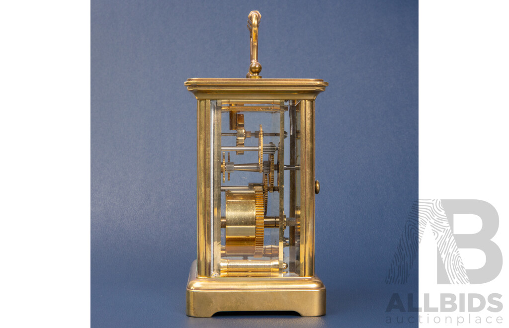Matthew Norman Miniature Brass Carriage Clock