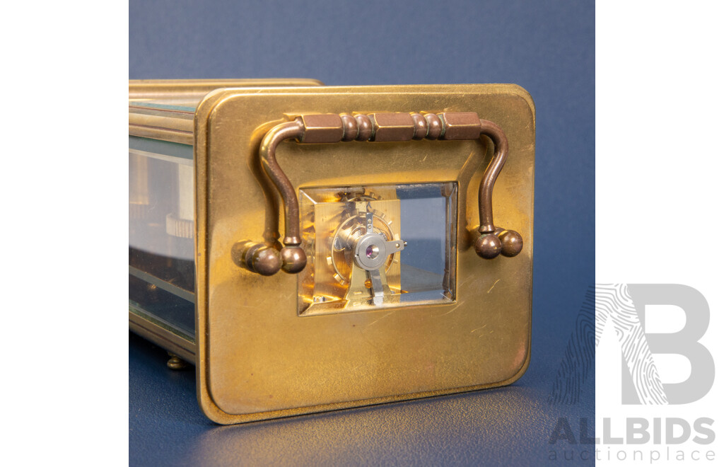 Matthew Norman Miniature Brass Carriage Clock