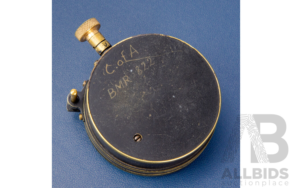 Antique Surveying Aneroid Barometer by N.H.Seward Pty Ltd