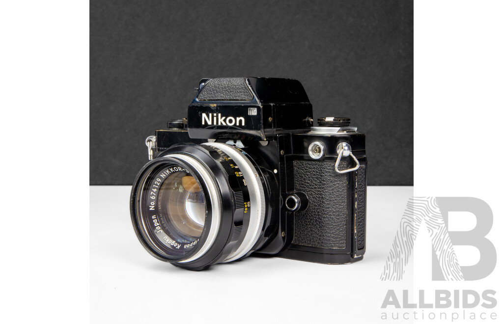 Nikon F2 Photomic 35mm SLR Camera with Nikkor S 50mm F/1.4 Lens