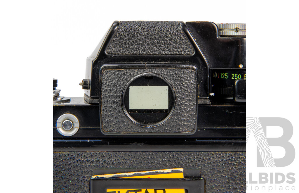Nikon F2 Photomic 35mm SLR Camera with Nikkor S 50mm F/1.4 Lens