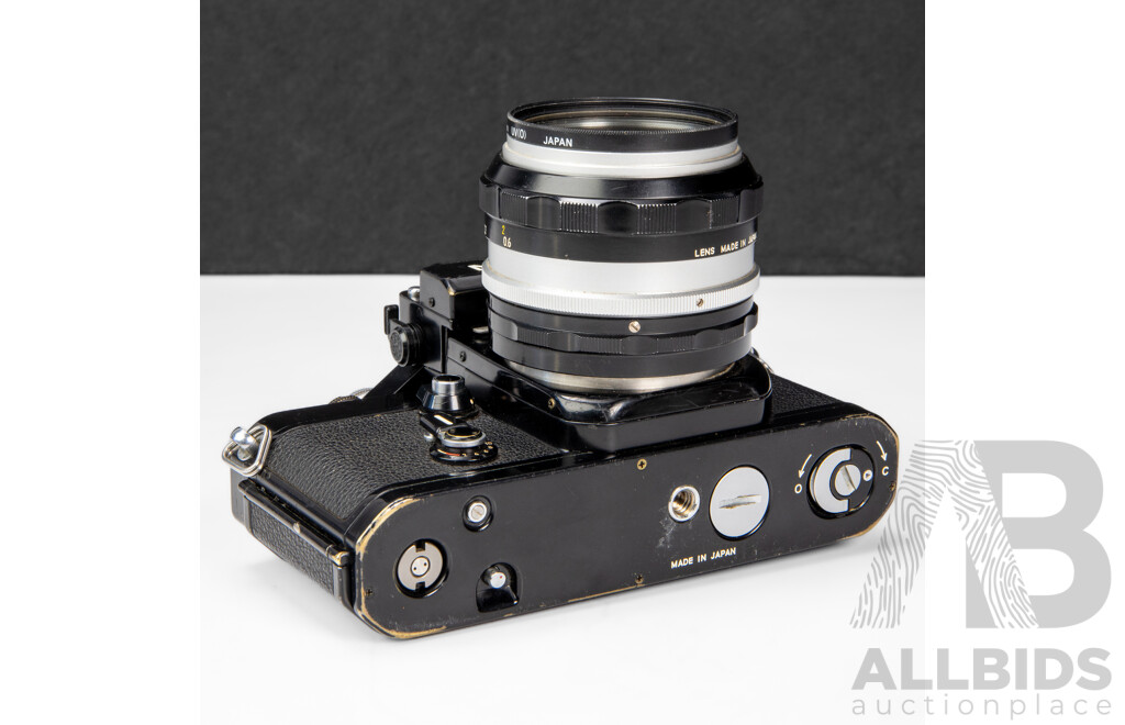 Nikon F2 Photomic 35mm SLR Camera with Nikkor S 50mm F/1.4 Lens