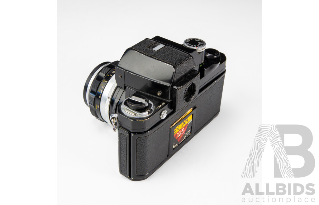 Nikon F2 Photomic 35mm SLR Camera with Nikkor S 50mm F/1.4 Lens
