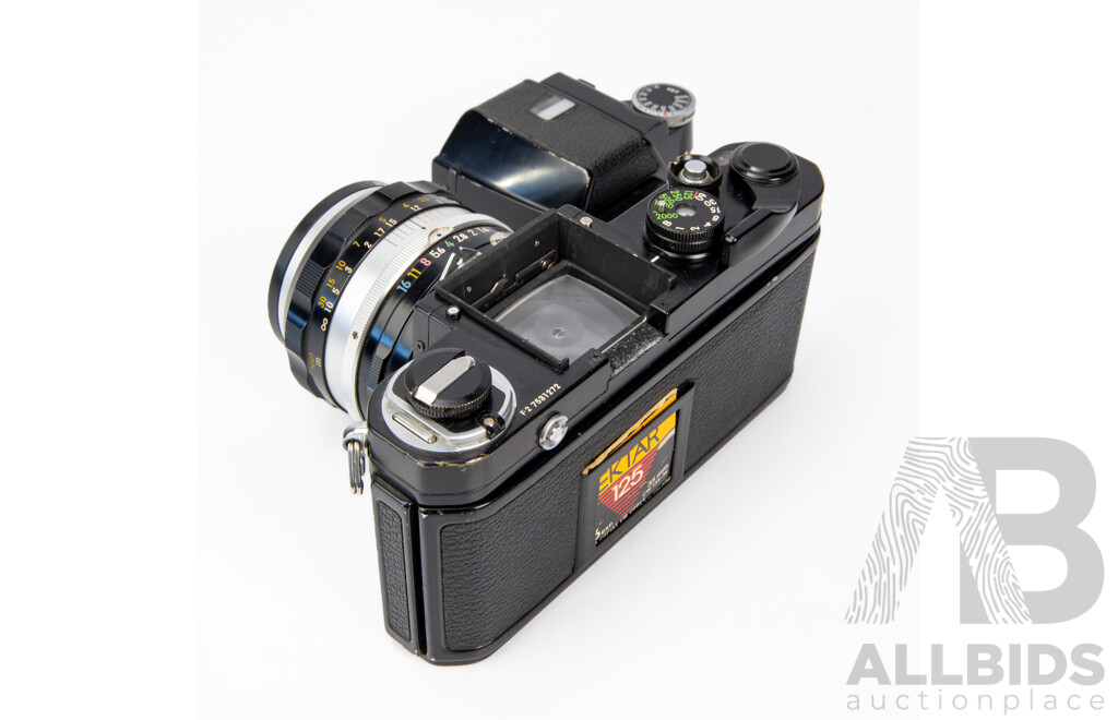 Nikon F2 Photomic 35mm SLR Camera with Nikkor S 50mm F/1.4 Lens