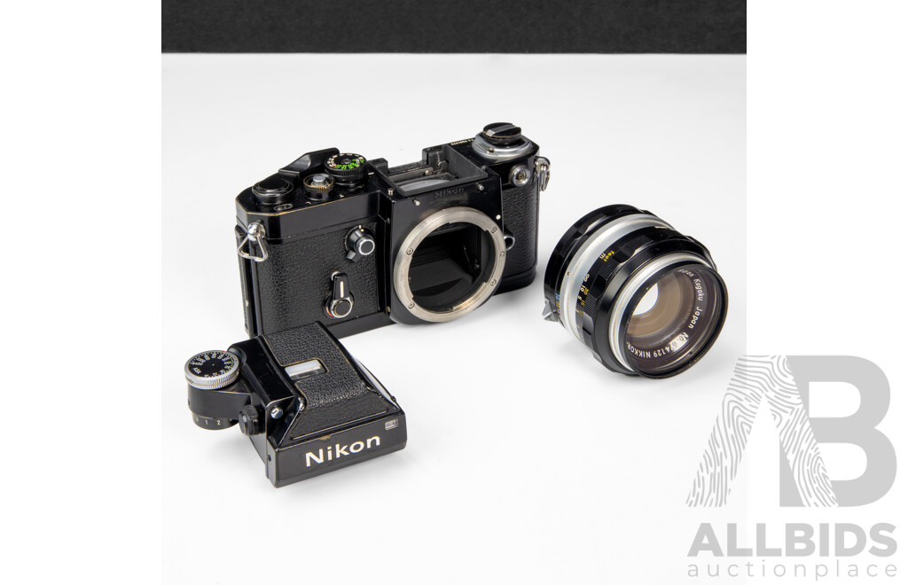 Nikon F2 Photomic 35mm SLR Camera with Nikkor S 50mm F/1.4 Lens