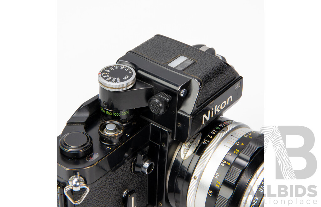 Nikon F2 Photomic 35mm SLR Camera with Nikkor S 50mm F/1.4 Lens