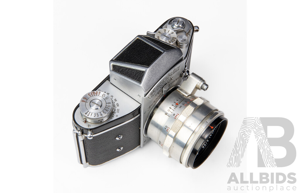 Exakta Varex VX 35mm SLR Camera with Carl Zeiss Jena Biotar 58mm F/2 Lens
