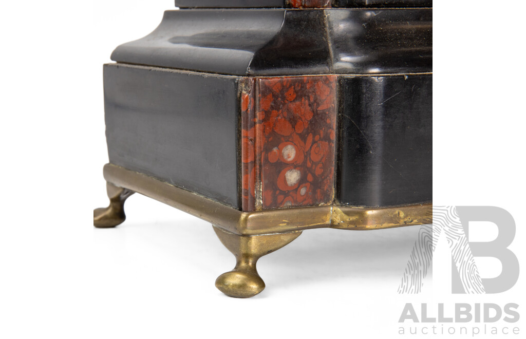 Victorian Slate Mantle Clock